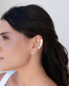 Piercing Tubo Liso Banhado a Ouro 18K
