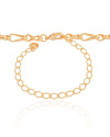 Choker Elos Torcidos Banhado a Ouro 18K