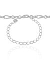 Choker Elos Torcidos Ródio Branco