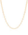 Choker Elos Detalhados 3 mm Banhado a Ouro 18K