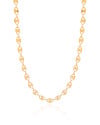 Choker Plaquinhas Lisas Banhado a Ouro 18K