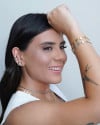 Choker Plaquinhas Lisas Banhado a Ouro 18K