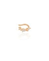 Piercing Gotas Cravejado Cristal Banhado a Ouro 18K