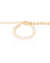 Choker Elos 3 mm Banhado a Ouro 18K
