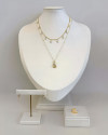 Kit 01 Banhado a Ouro 18K