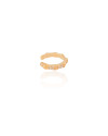 Piercing Cravejado Cristal Banhado a Ouro 18K