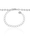 Choker Laminada Ródio Branco