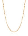 Gargantilha Elos 3 mm Banhado a Ouro 18K