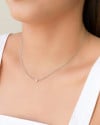 Choker Grumet Pérola Ródio Branco