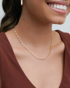 Choker Elos 3 mm Banhado a Ouro 18K