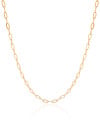 Choker Elos 3 mm Banhado a Ouro 18K