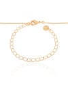 Choker Veneziana Bola Lisa 5 mm Banhado a Ouro 18K