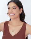 Brinco Redondo Cravejado Cristal Banhado a Ouro 18K