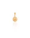 Pingente Bola Tela Cristal Banhado a Ouro 18K