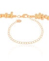 Choker Cascalhos Lisos Banhado a Ouro 18K