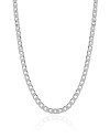 Choker Grumet 6.5 mm Ródio Branco