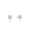Brinco Pérola 10 mm Banhado a Ouro 18K