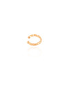 Piercing Martelado Banhado a Ouro 18K