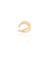 Piercing Fio Duplo Banhado a Ouro 18K