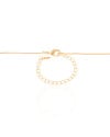 Choker Veneziana Trevo Liso Banhado a Ouro 18K