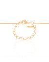 Gargantilha Árvore da Vida Cravejada Cristal Banhado a Ouro 18K - 45 cm