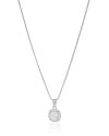 Gargantilha Veneziana Ponto de Luz Cravejado Cristal Ródio Branco - 45 cm