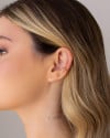 Piercing Torcido Banhado a Ouro 18K