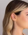 Piercing Torcido Banhado a Ouro 18K