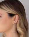 Piercing Torcido Ródio Branco