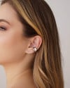 Piercing Orgânico Liso Banhado a Ouro 18K