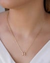 Conjunto Retangular Morganita  Banhado a Ouro 18K