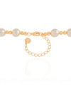 Gargantilha Pérolas 8 mm Banhado a Ouro 18K - 40 cm