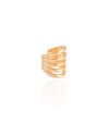 Piercing Filetes Lisos 1.6 cm Banhado a Ouro 18K