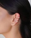 Piercing Filetes Cravação Inglesa Banhado a Ouro 18K
