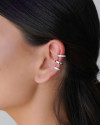 Piercing Filetes Cravação Inglesa Ródio Branco