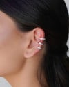 Piercing Filetes Cravação Inglesa Ródio Branco