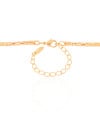 Gargantilha Oca 2 mm Banhado a Ouro 18K - 45 cm