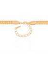 Gargantilha Malha Cobra 6 mm Banhado a Ouro 18K - 40 cm