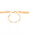 Gargantilha Malha Italiana 4 mm Banhado a Ouro 18K - 45 cm
