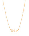 Gargantilha Elos Pingente Batimentos Pet Banhado a Ouro 18K - 48 cm
