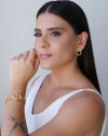 Piercing Tubo Liso 2 mm Banhado a Ouro 18K