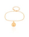 Pulseira Elos Portugueses I Love My Pet Banhado a Ouro 18K