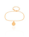 Pulseira Elos Portugueses Árvore da Vida Banhado a Ouro 18K