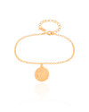 Pulseira Tudo Posso Naquele Que Me Fortalece Banhado a Ouro 18K