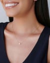 Gargantilha Veneziana Pérola 6 mm Banhado a Ouro 18K - 45 cm