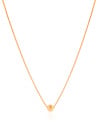 Gargantilha Veneziana Bola Lisa 6 mm Banhado a Ouro 18K - 45 cm