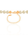 Gargantilha Pérolas 8 mm Banhado a Ouro 18K - 42 cm