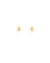 Brinco Gota Lisa 6 mm Banhado a Ouro 18K