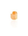Piercing Texturizado Banhado a Ouro 18K
