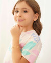 Brinco Infantil Pontos de Luz Cristal Cravação Inglesa Banhado a Ouro 18K